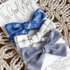 Vintage Style Baby Bows